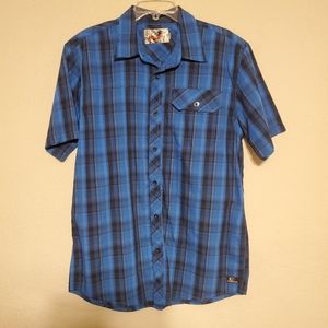 Mossy Oak Mens Casual Button Up